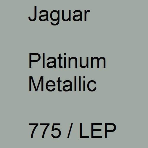 Jaguar, Platinum Metallic, 775 / LEP.